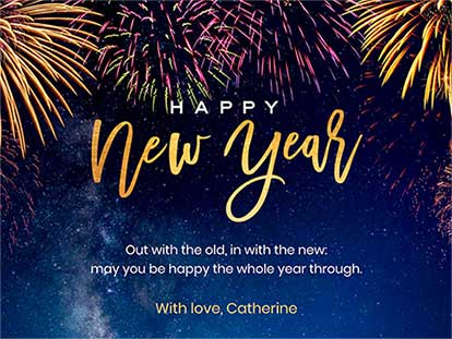 Best New Year Card Messages and Sayings