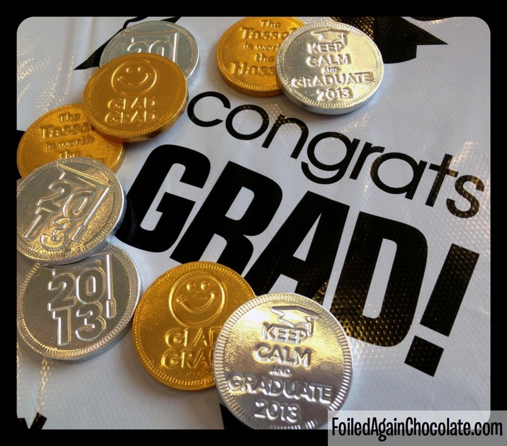 Chocolate Grad Coins