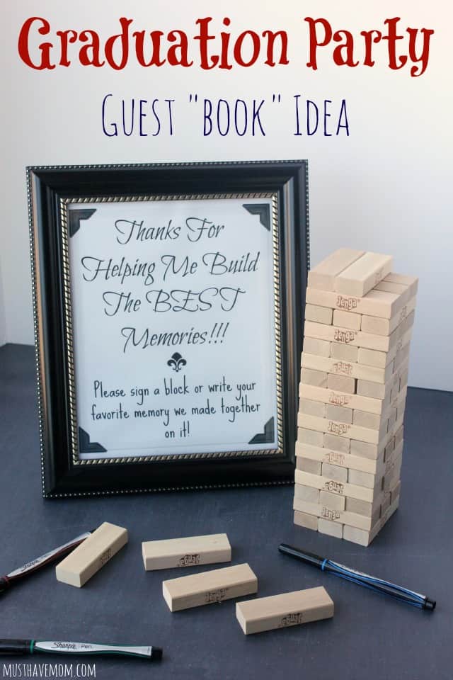 Jenga Guest Book