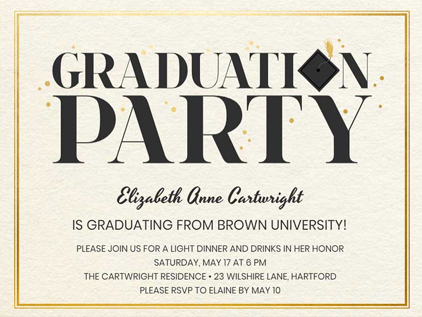 Best High School Graduation Party Ideas