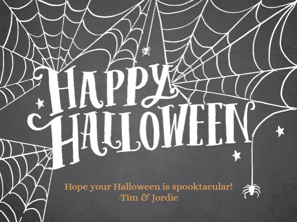 Halloween Card Sayings