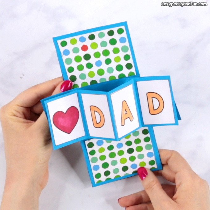 handmade fathers day card ideas