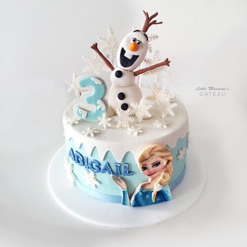 40 Disney Frozen OLAF FACE SNOWMAN Cup Cake Edible Wafer Rice Toppers Stand  up  eBay