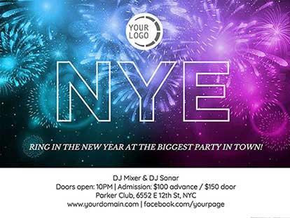New Year's Eve Party invitation wording