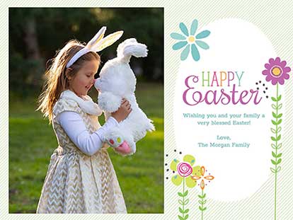 Kids for easter greetings Inspiring Easter