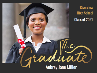 Graduation Announcement